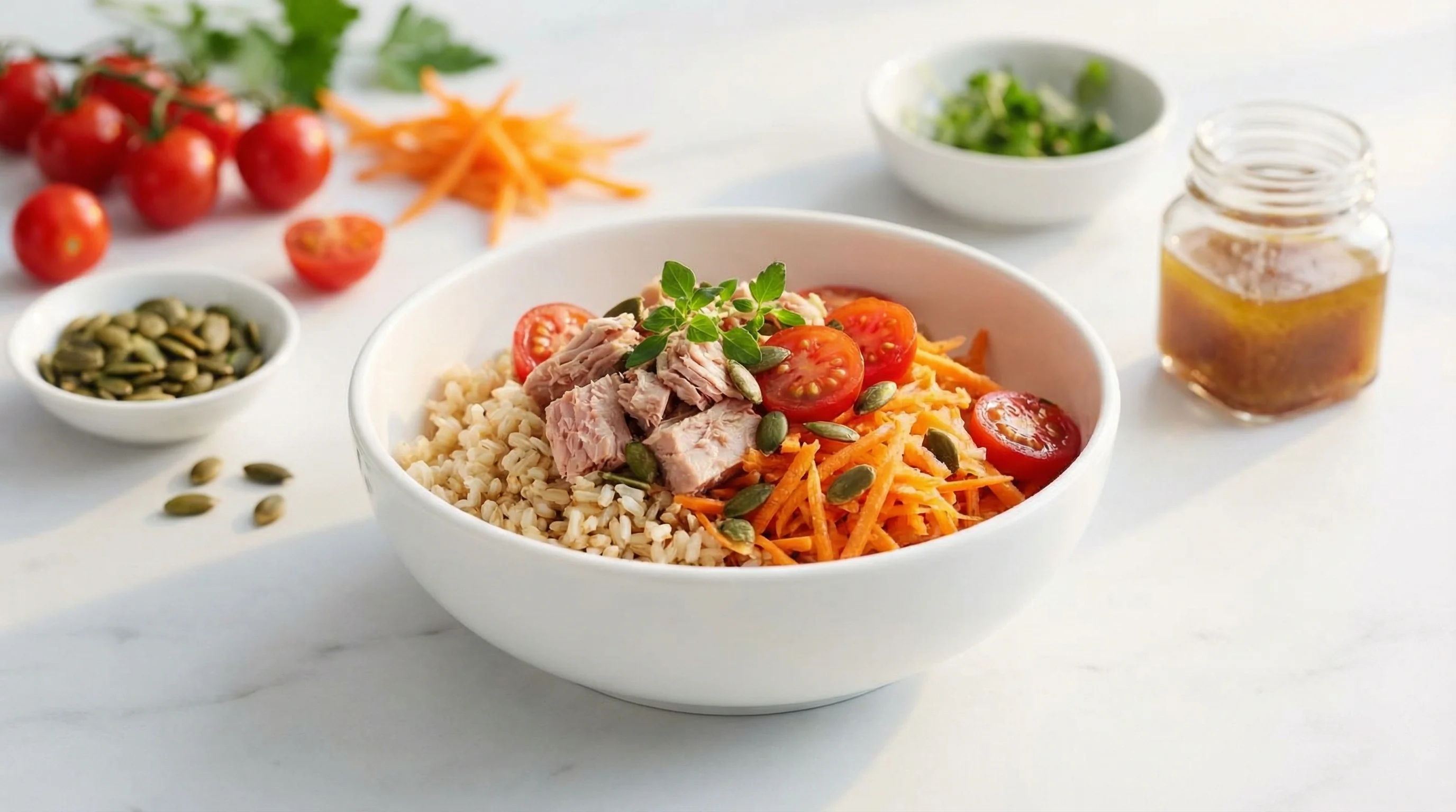 Protein-Packed Tuna Rice Bowl (Low FODMAP) - Low FODMAP Recipe